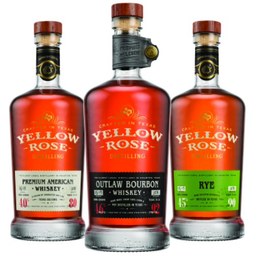 Yellow Rose Whiskey - Crafted in Texas